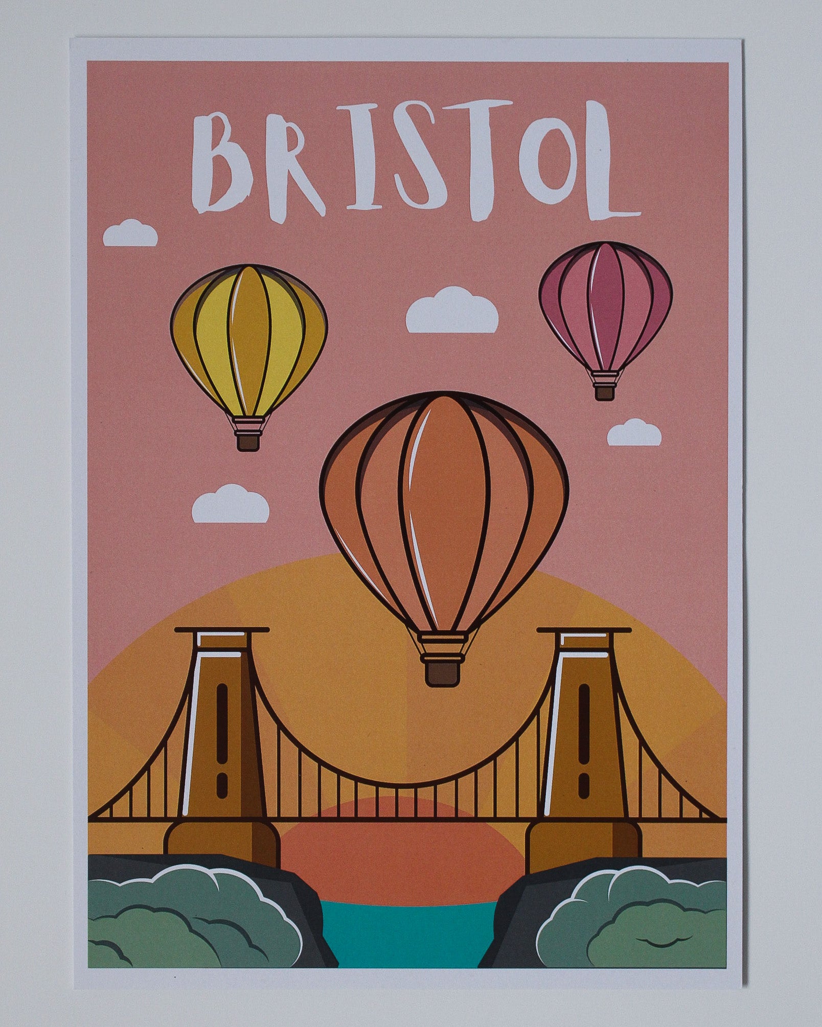Bristol Balloon Print